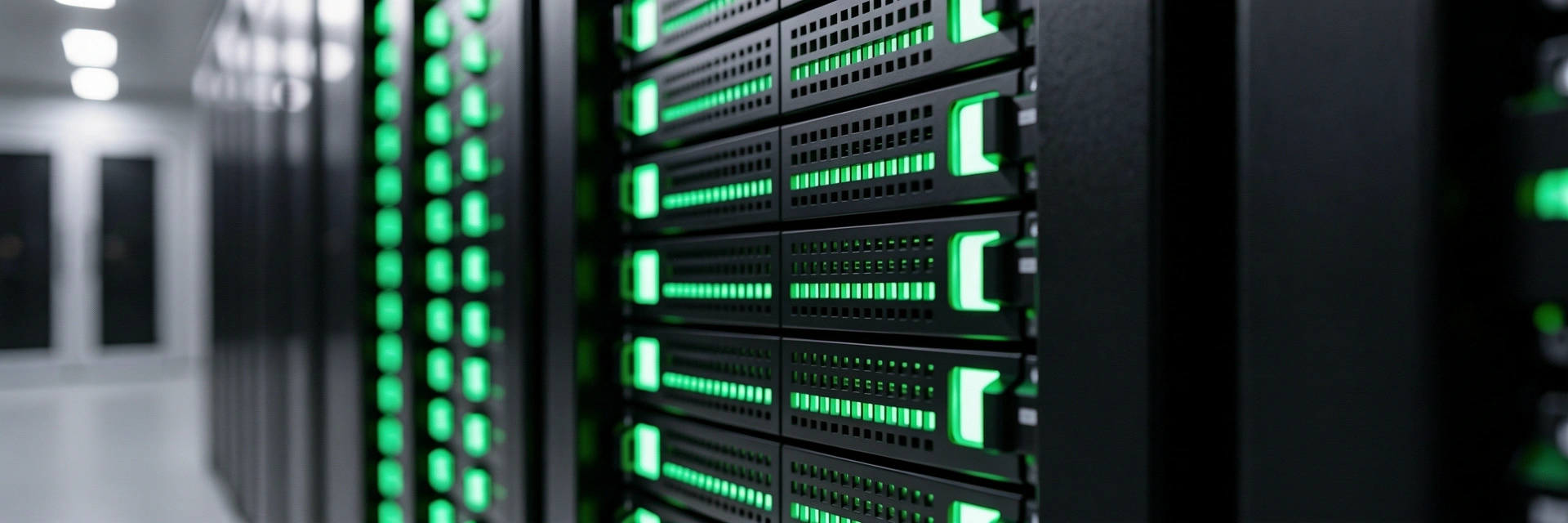 Advanced server hardware representing logic processing